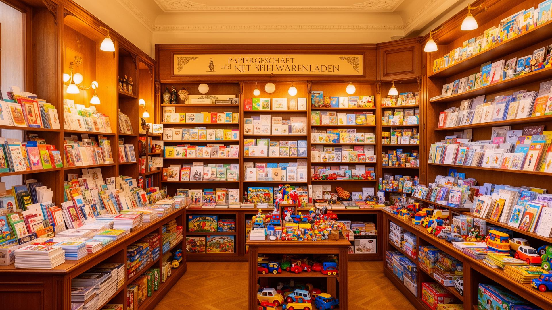 Papier- und Spielwarengeschäft Wien - 75% Website Förderung
