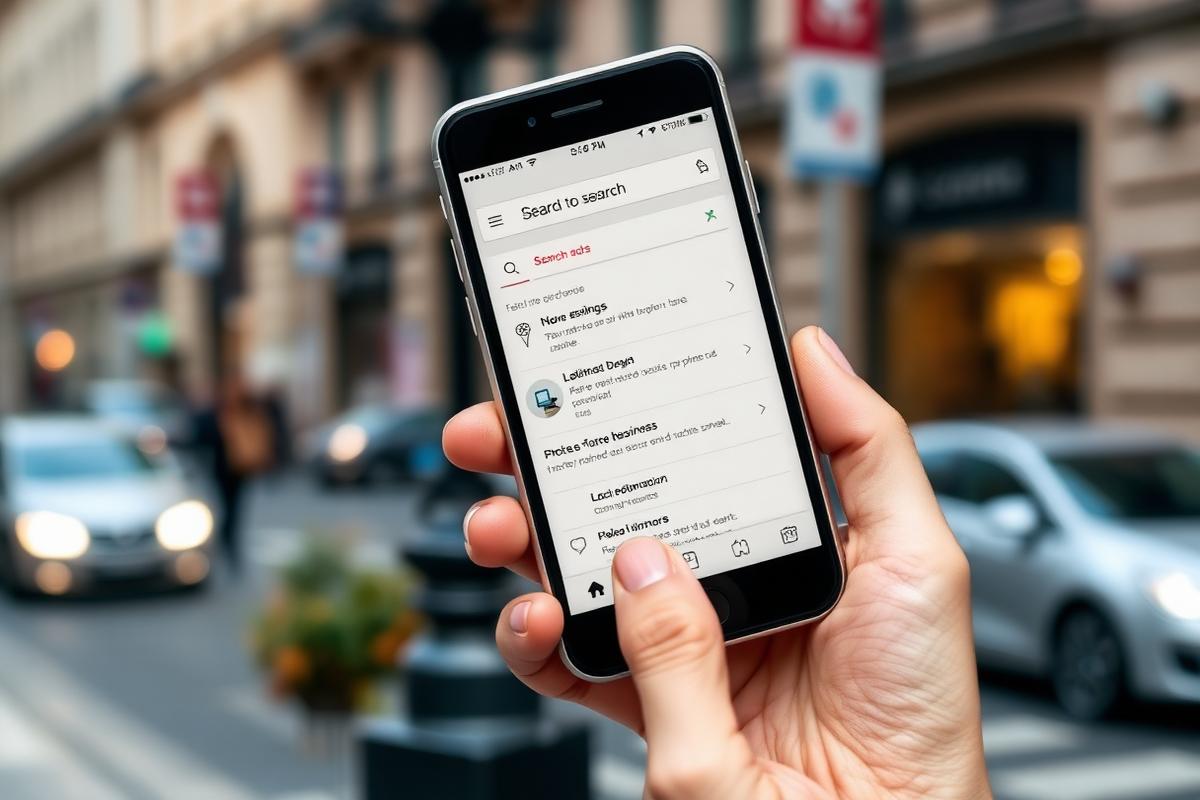 Suchanzeigen auf dem Smartphone in Wien – Google Ads für lokale Unternehmen